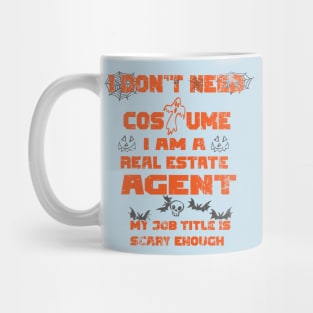 Real Estate Halloween Mug